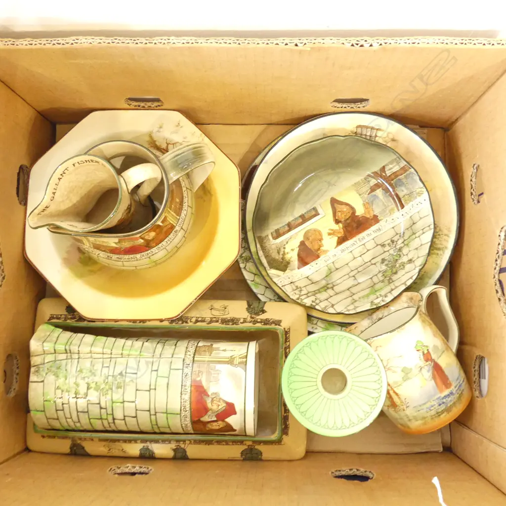 BOX 10 PCES ROYAL DOULTON with faults Image 1++