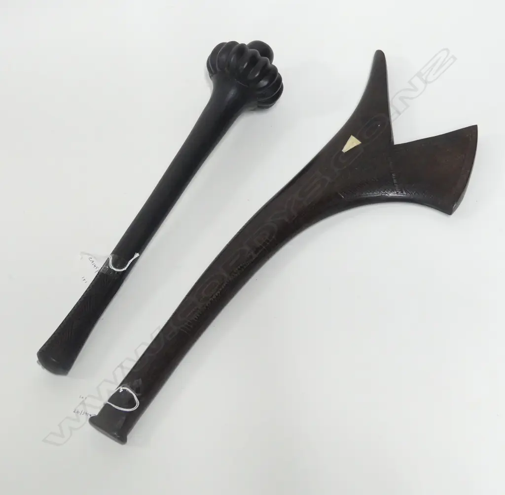 FIJI ISLAND SALI CLUB L560MM & ULA THROWING CLUB L460MM Image 1++
