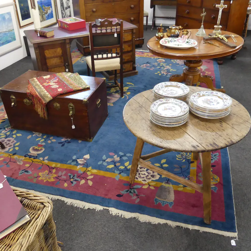 LG VINTAGE CHINESE FLOOR RUG DECO DESIGN  3650x2750mm Image 1++