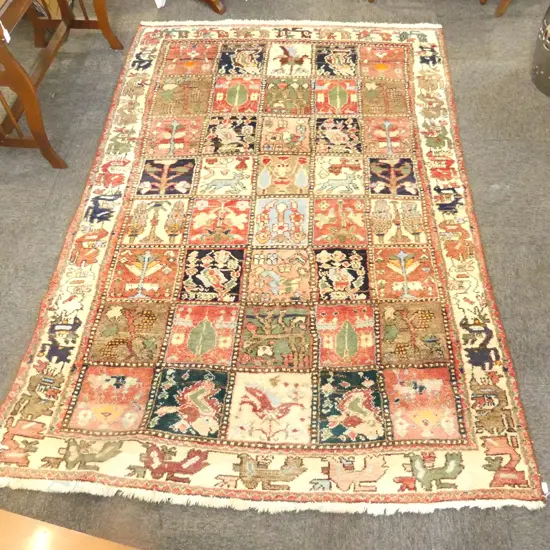 IRANIAN BAKHTIARI WOOL PILE RUG 2000x1420mm