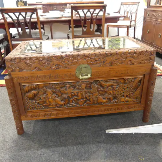 LG CARVED CAMPHOR CHEST 1000x615mm