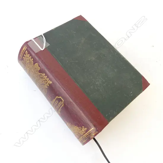 LATE 19thC MRS BEETONS BOOK OF HOUSEHOLD MANAGEMENT (REBOUND) 