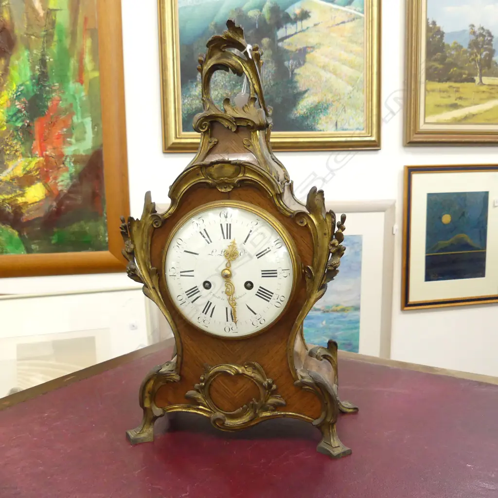 ANTIQUE CLOCK, L. LEROY & CIE, PARIS H.460mm Image 1++