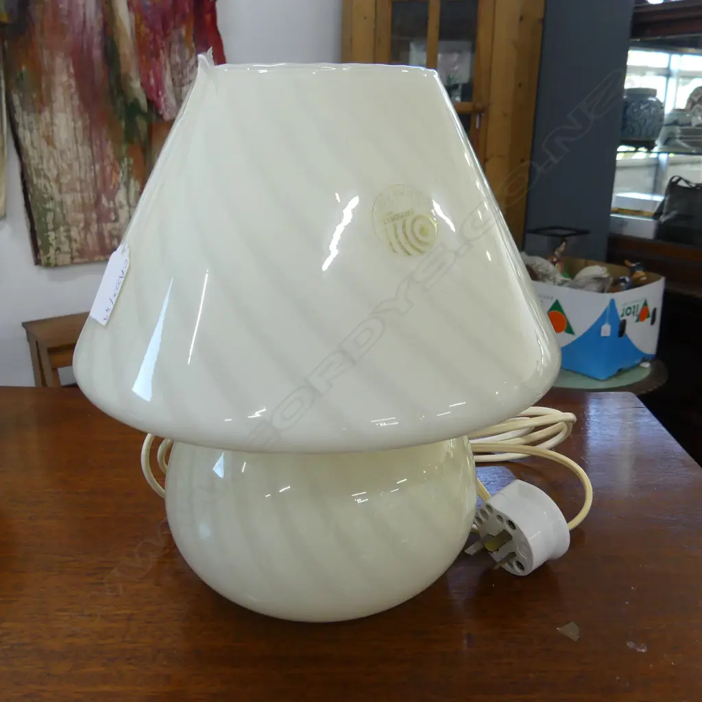 MURANO GLASS MUSHROOM LAMP H.265mm Image 1++