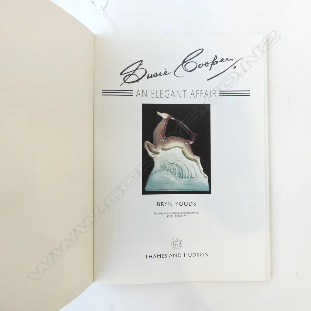 SUZIE COOPER 'AN ELEGANT AFFAIR' LARGE FORMAT BOOK Image 1++