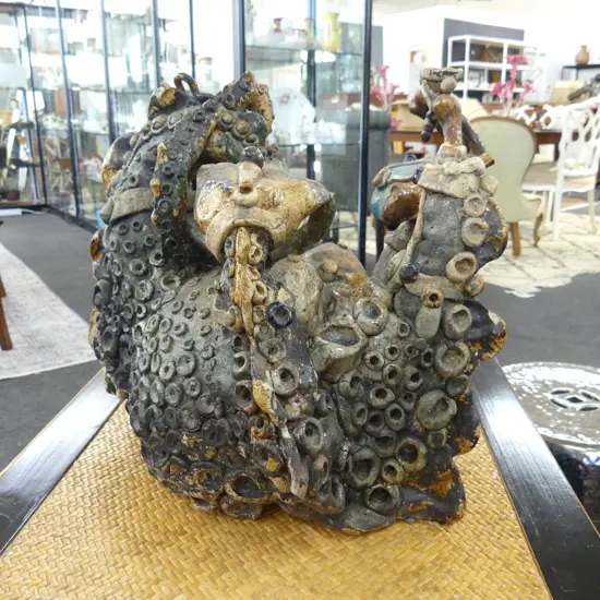 STUDIO POTTERY SCULPTURE H.300mm