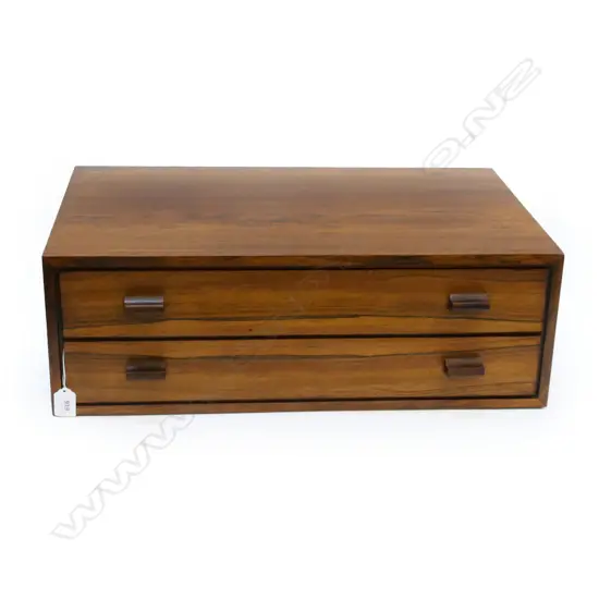 SET OF 2 TEAK RETRO DRAWERS H200 L580MM