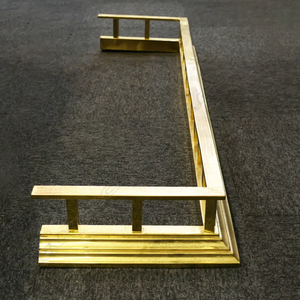 BRASS & IRON  DECO FIRE SURROUND L1280 H130MM Image 1++