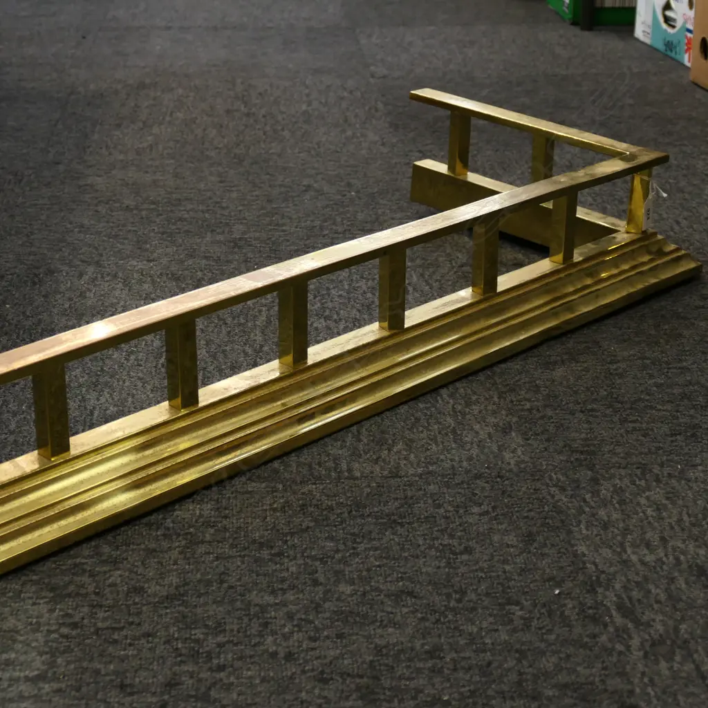BRASS & IRON  DECO FIRE SURROUND L1280 H130MM Image 1++