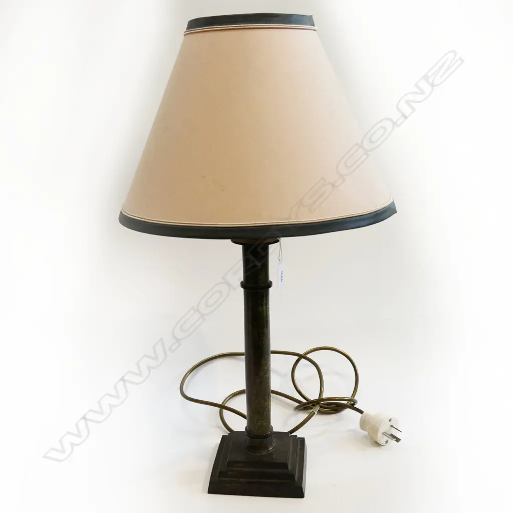 BRONZED  METAL TABLE LAMP H.540mm Image 1++