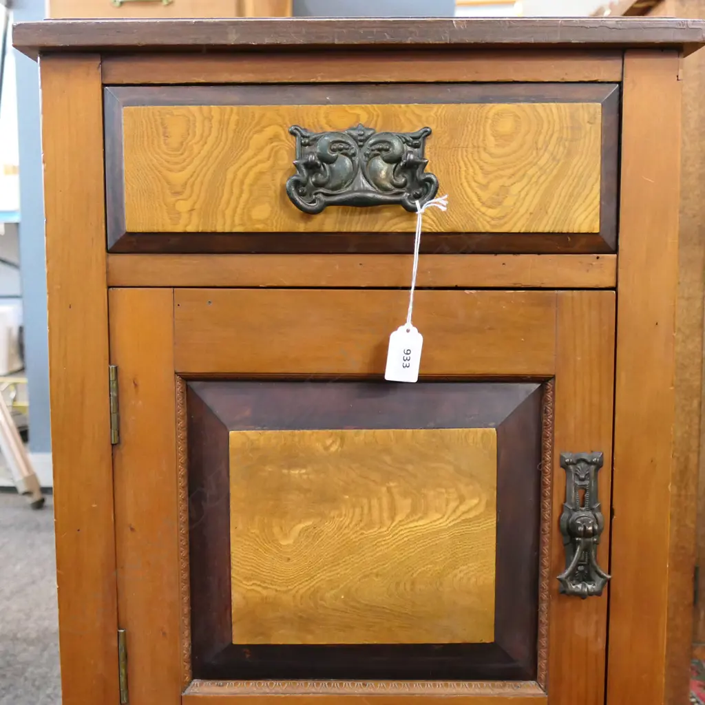 WOODEN CABINET 430x500x755mm Image 1++