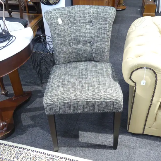 Ex-display model.  Made in the Kovacs factory in Christchurch. This range has been discontinued. Created as a dining chair