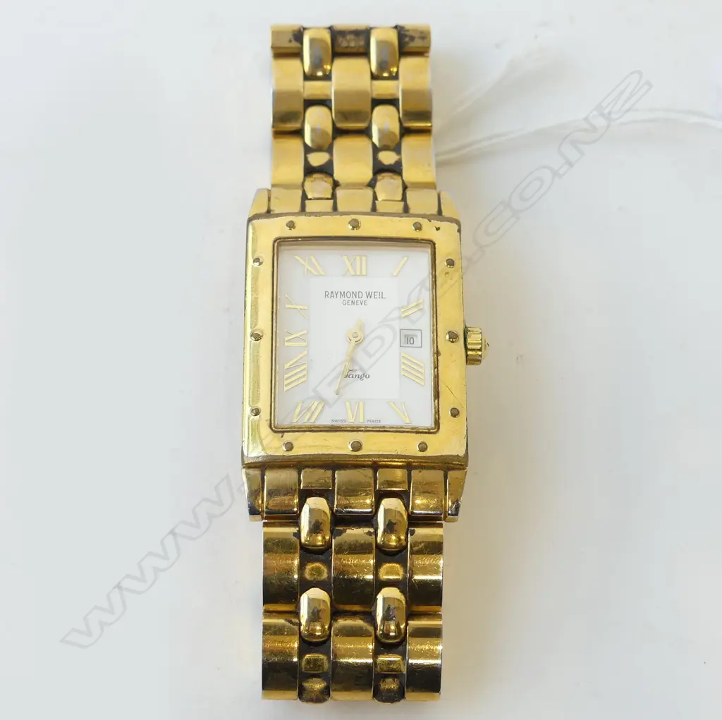 GENTS RAYMOND WEIL GENEVE TANGO SWISS WRISTWATCH Image 1++