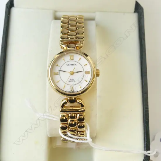 LADIES GP OLYMPIC WRIST WATCH, CASED