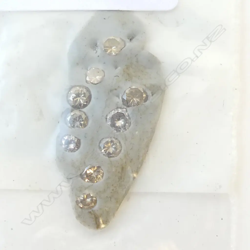 10 x 0.05 MODERN BRILLIANT CUT DIAMONDS Image 1++