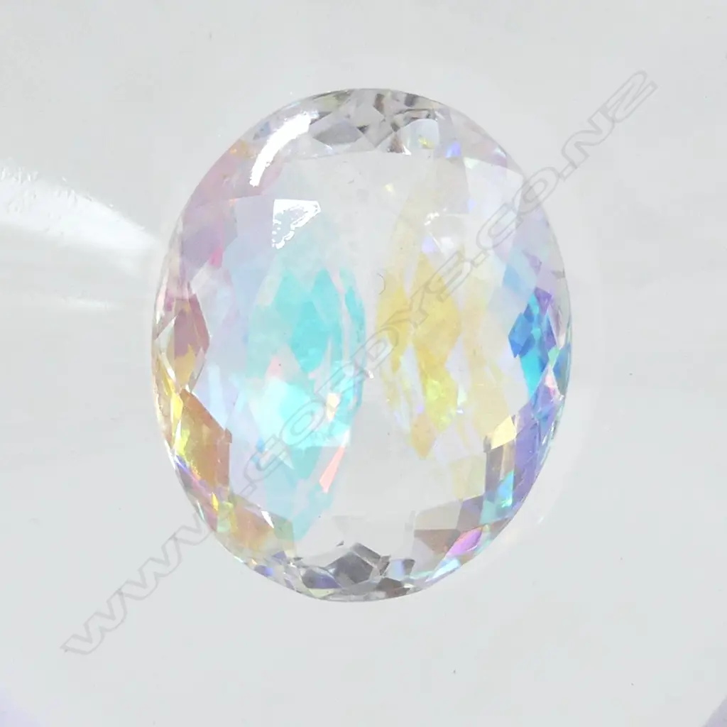 60ct FACET CUT MYSTIC TOPAZ 25 x 35mm Image 1++