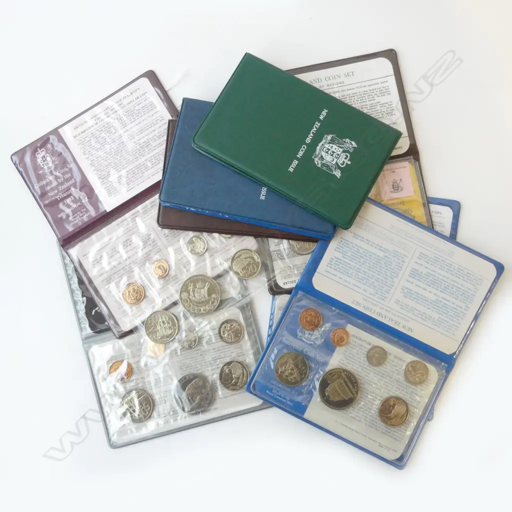 8 NZ COIN ISSUES Image 1++