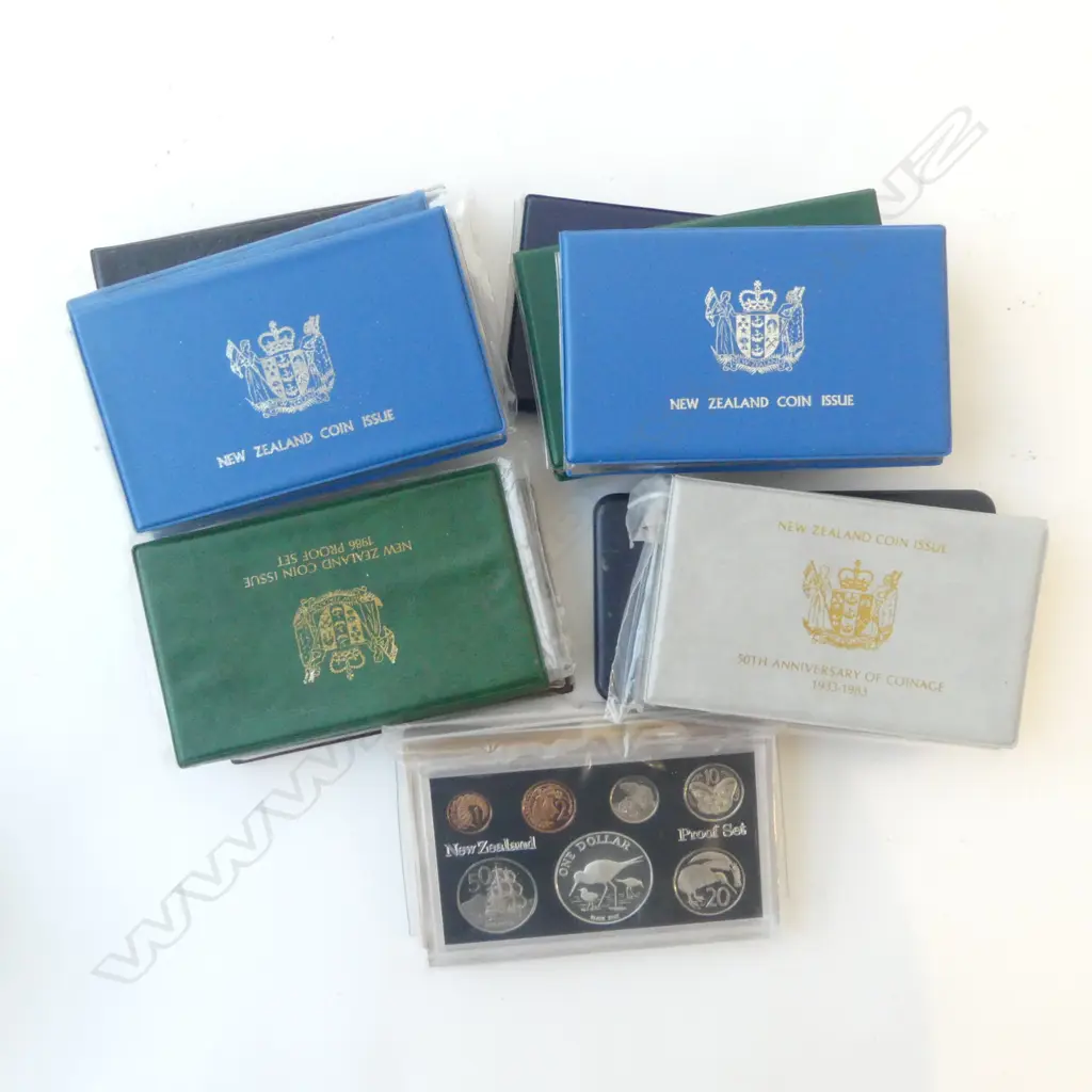 11 NZ COIN ISSUES Image 1++