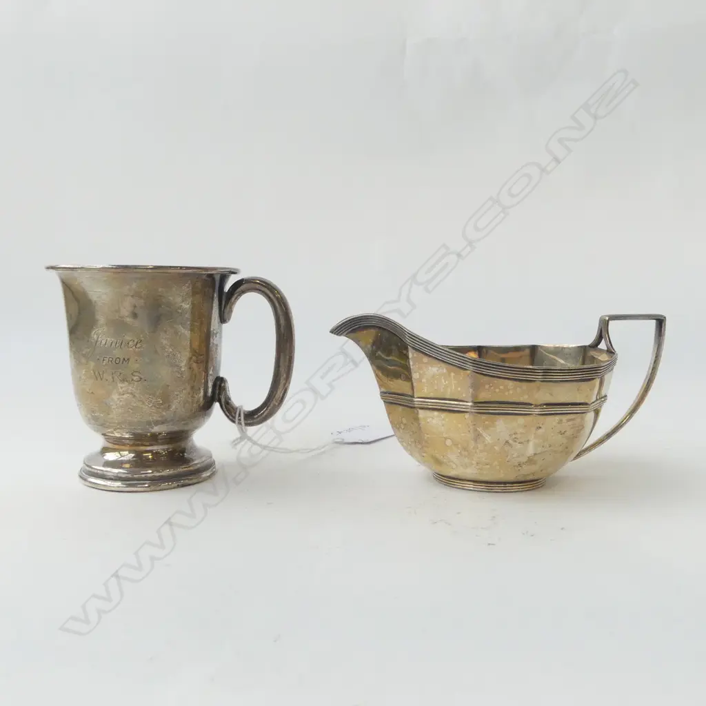 STG SILVER CUP & JUG 130gms Image 1++