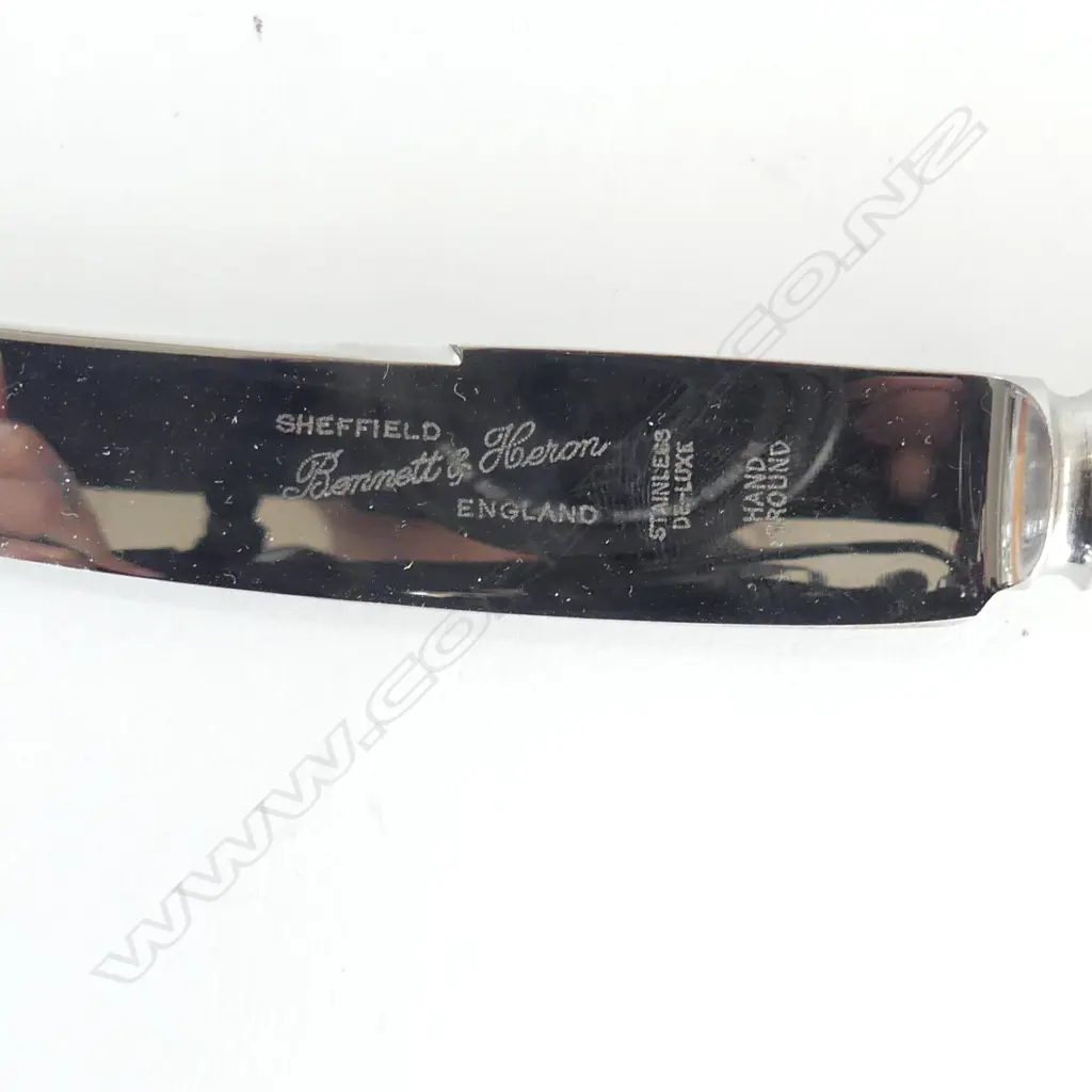 2 BOXED SETS OF 6 SHEFFIELD TABLE KNIVES Image 1++