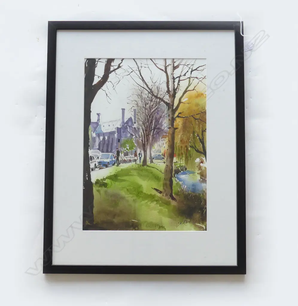 JOHN KEITH REED, BANKS OF THE AVON, WC 410x290mm Image 1++