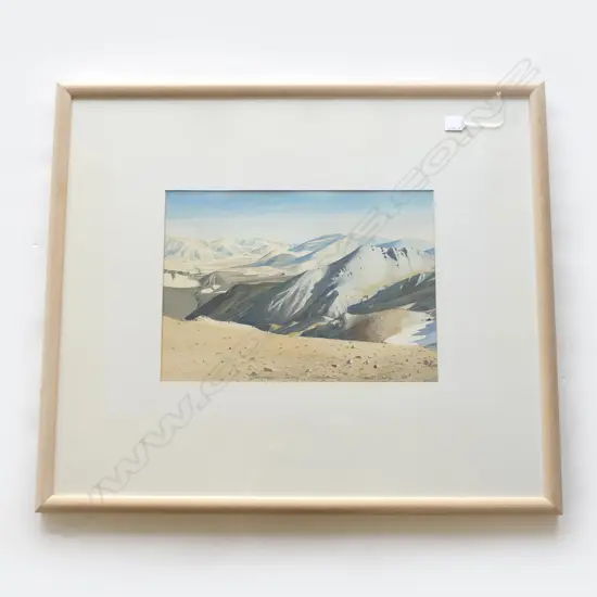 MICHAEL EASTON, CRAIGIEBURN VALLEY, CANTERBURY, WC '89 315x445mm