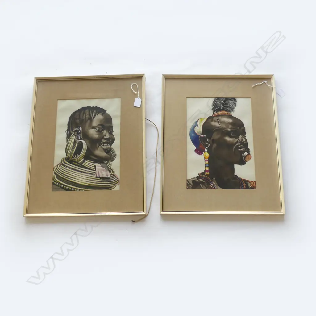 2 W/C SIGNED I KIRABIRIZA 2 MASAI H520 L420MM Image 1++