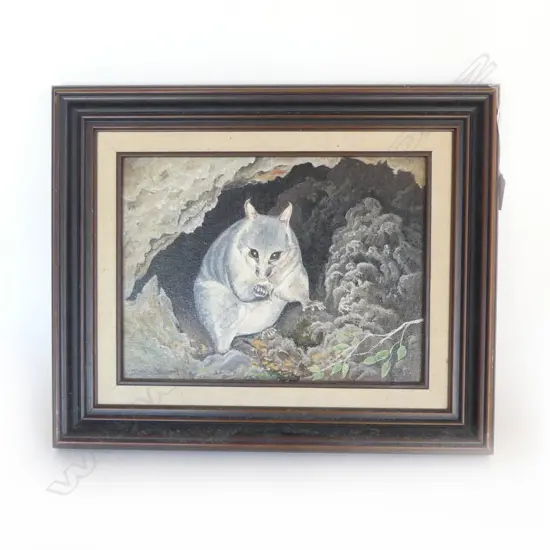 OIL ON CANVAS, DIANA L STEWART 215mmx295mm