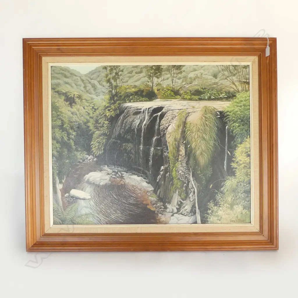 LANDSCAPE, OIL ON CANVAS, DIANA L STEWART 595mmx745mm Image 1++