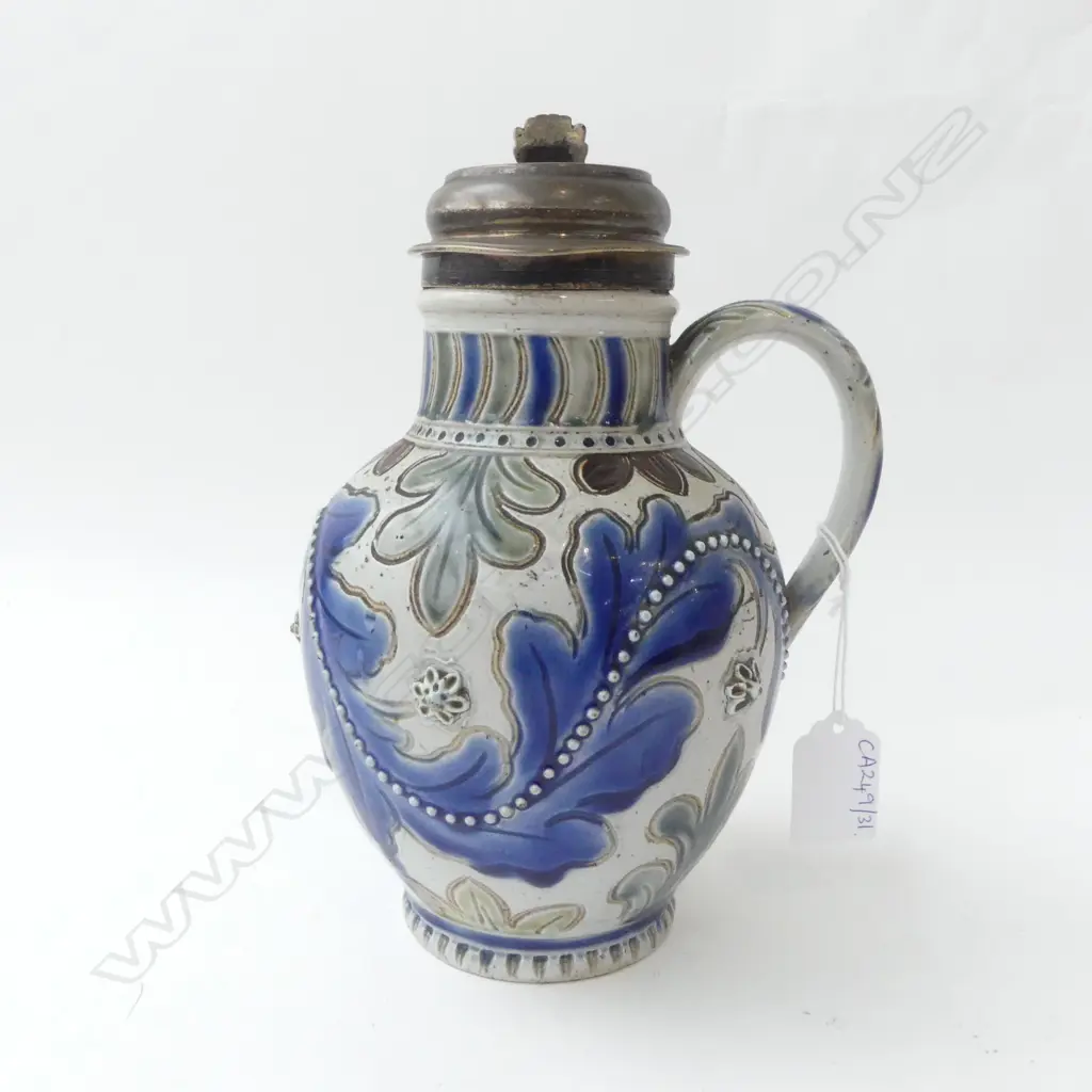 DOULTON LAMBETH STG LIDDED JUG H.210mm Image 1++