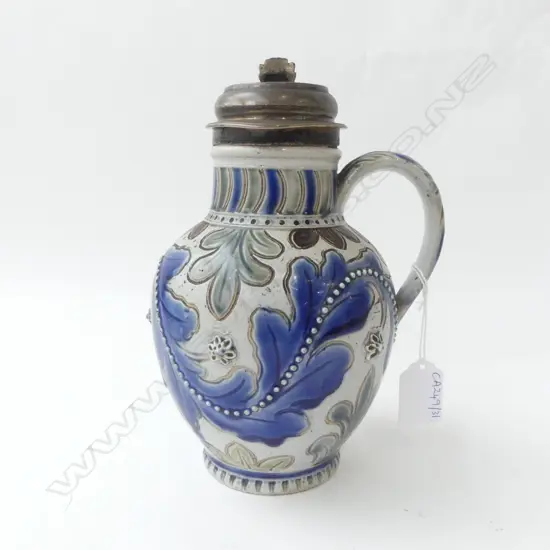 DOULTON LAMBETH STG LIDDED JUG H.210mm