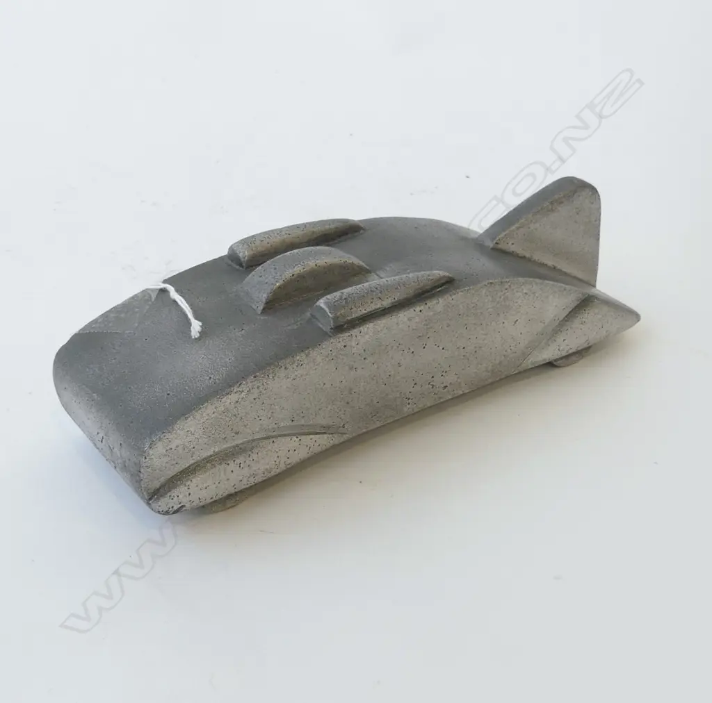 CAST SILVER (aluminium) METAL CAR L.205mm Image 1++