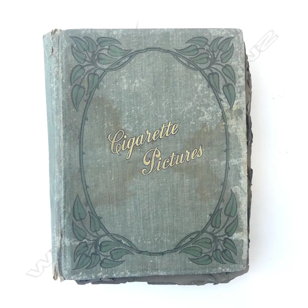 VINTAGE EDWARDIAN CIGARETTE CARD ALBUM Image 1++