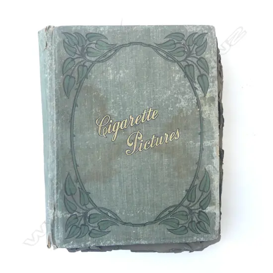 VINTAGE EDWARDIAN CIGARETTE CARD ALBUM