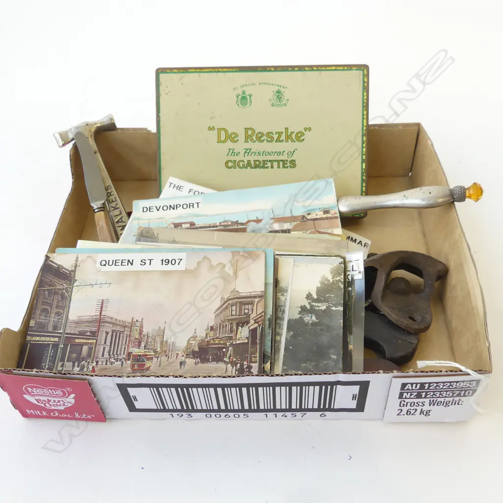 EARLY AUCKLAND POST CARDS + ASST. ITEMS Image 1++
