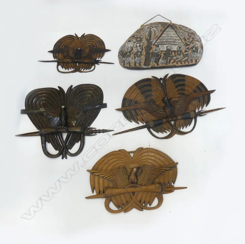 5 PNG WOOD WALL CARVINGS L550 LONGEST Image 1++