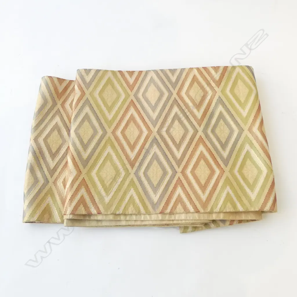 JAPANESE QUALITY VINTAGE HAND WOVEN SILK OBI Image 1++