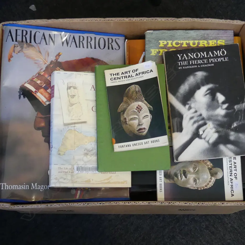 BOX LOT ETHNIC REF BOOKS Image 1++