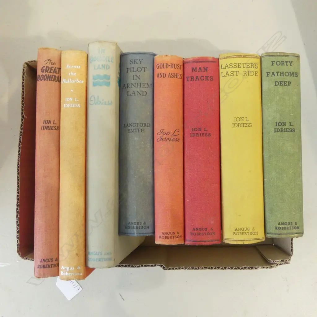 BOOKS: ION IDRIESS ON AUSTRALIA Image 1++