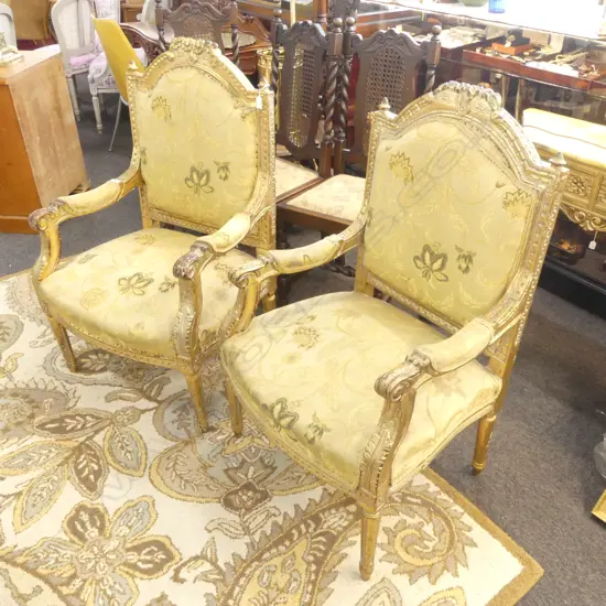 PR FRENCH STYLE ARMCHAIRS