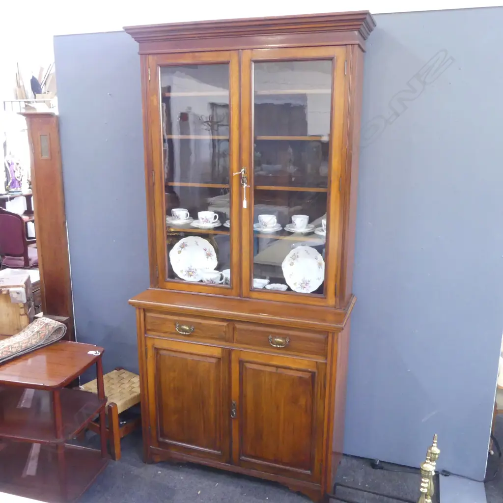 ANTIQUE BOOKCASE CHIFFONIER 1055x425x2190mm Image 1++