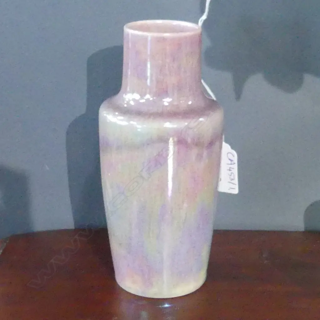 RUSKIN PURPLE LUSTRE VASE H.170m Image 1++