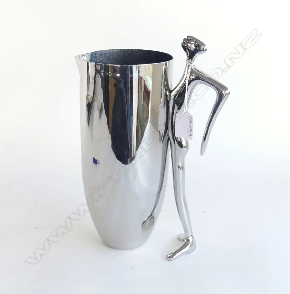 CARROL BOYES, WATER JUG w. MAN HANDLE H.280mm Image 1++