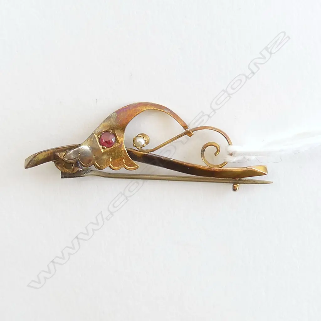 9CT BROOCH 1.7gms Image 1++