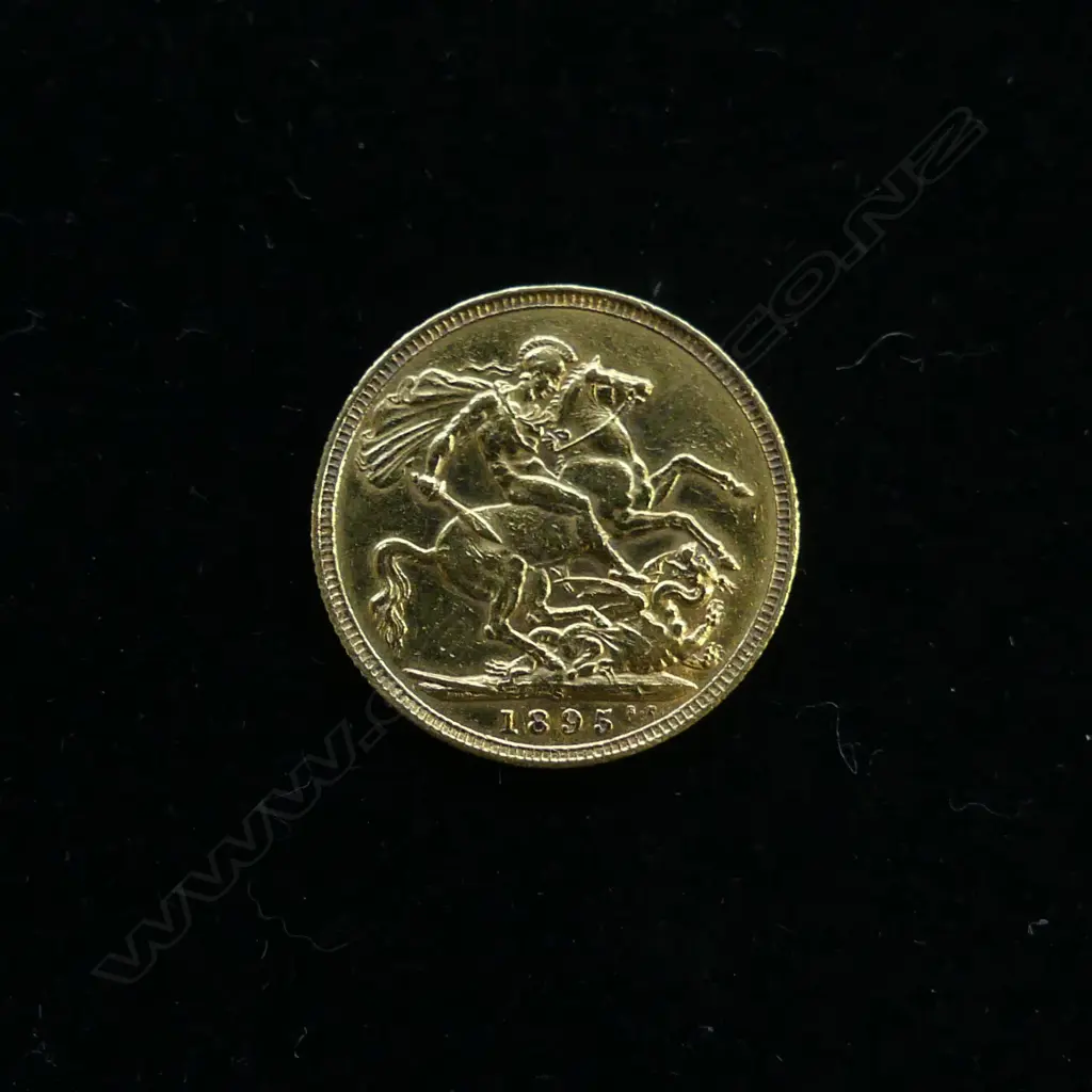 1895 FULL SOVEREIGN Image 1++