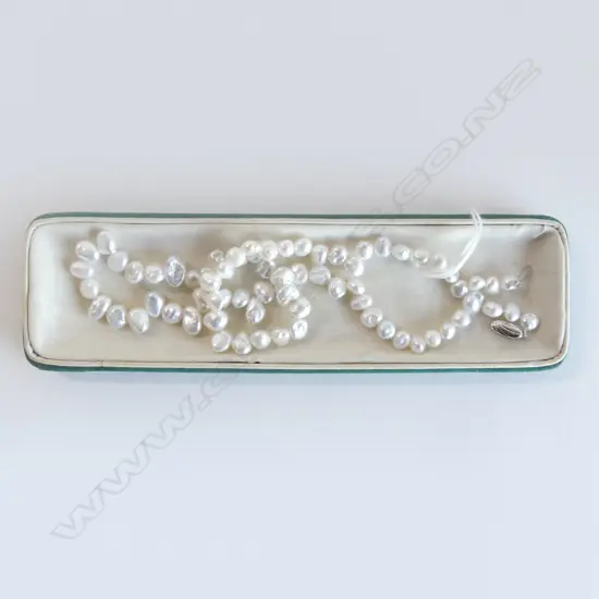 FRESH WATER PEARL NECKLACE L.460mm