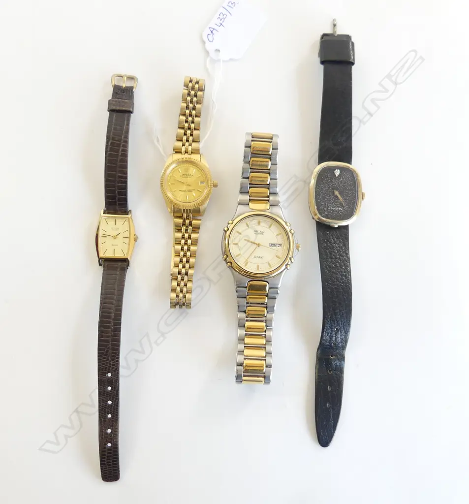 4x WATCHES GENTS SEIKO & LADIES CITIZEN PLUS 2 OTHERS Image 1++