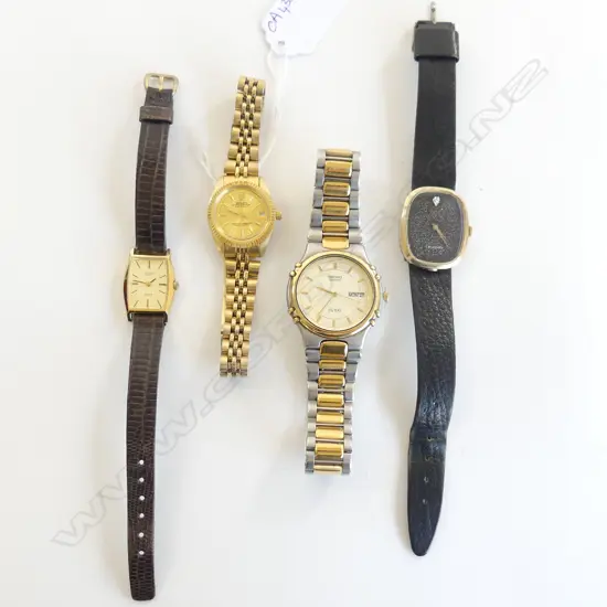 4x WATCHES GENTS SEIKO & LADIES CITIZEN PLUS 2 OTHERS