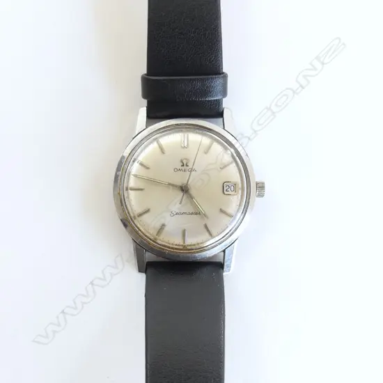 VINTAGE OMEGA SEAMASTER GENT'S WRIST WATCH STAINLESS automatic movement apparently working