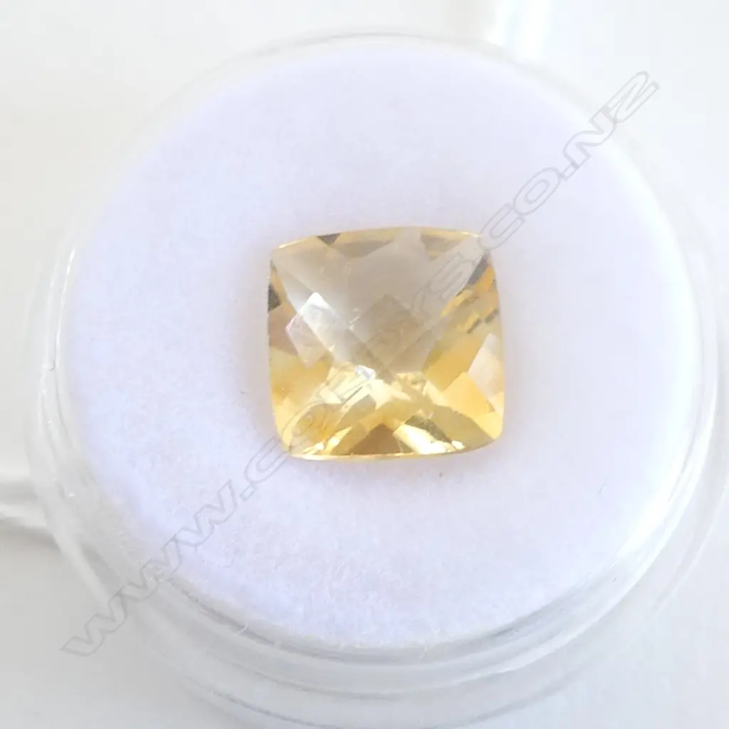 2.82CT UNSET BRAZILIAN YELLOW CITRINE Image 1++